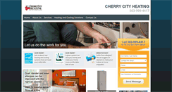 Desktop Screenshot of cherrycityheating.com